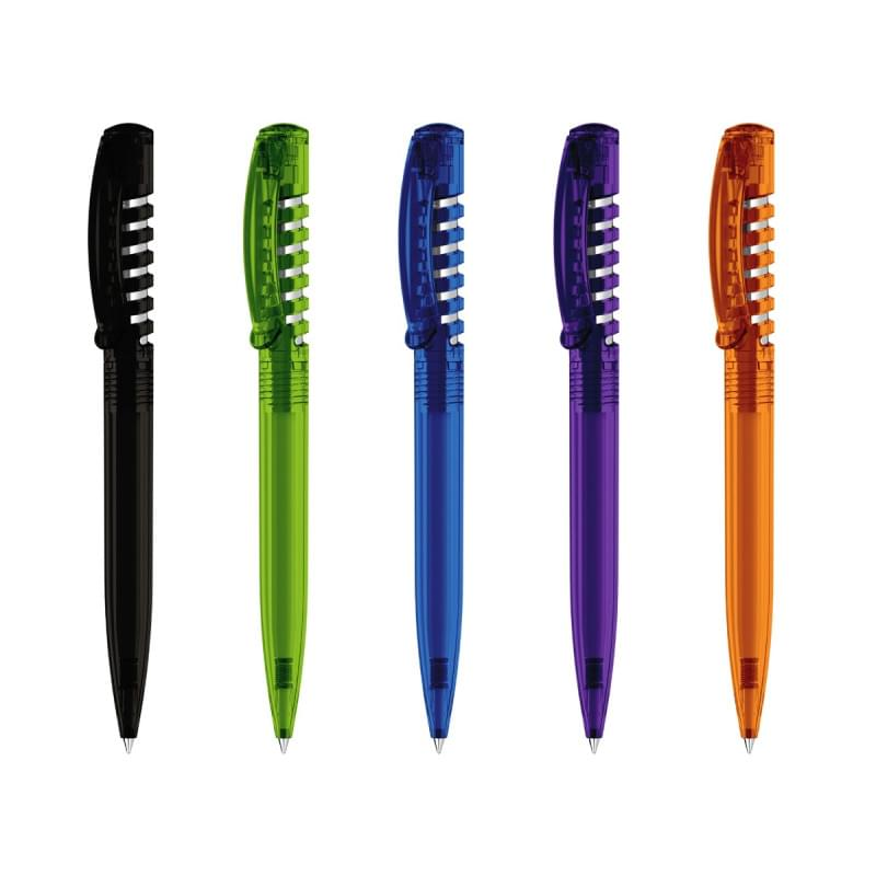 Senator New Spring Clear Plastic Ballpen
