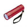 9 LED Light Metal Torch