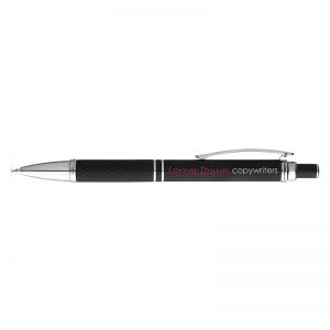 Jewel Ballpoint Pen With Knurled Grip