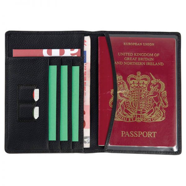 Melbourne Leather Passport Wallet