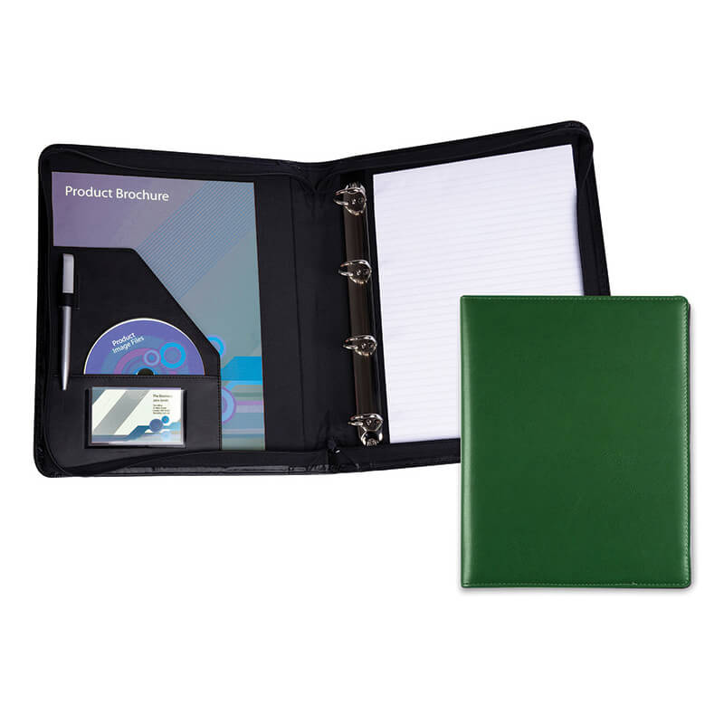 Belluno Zipped Ring Binder