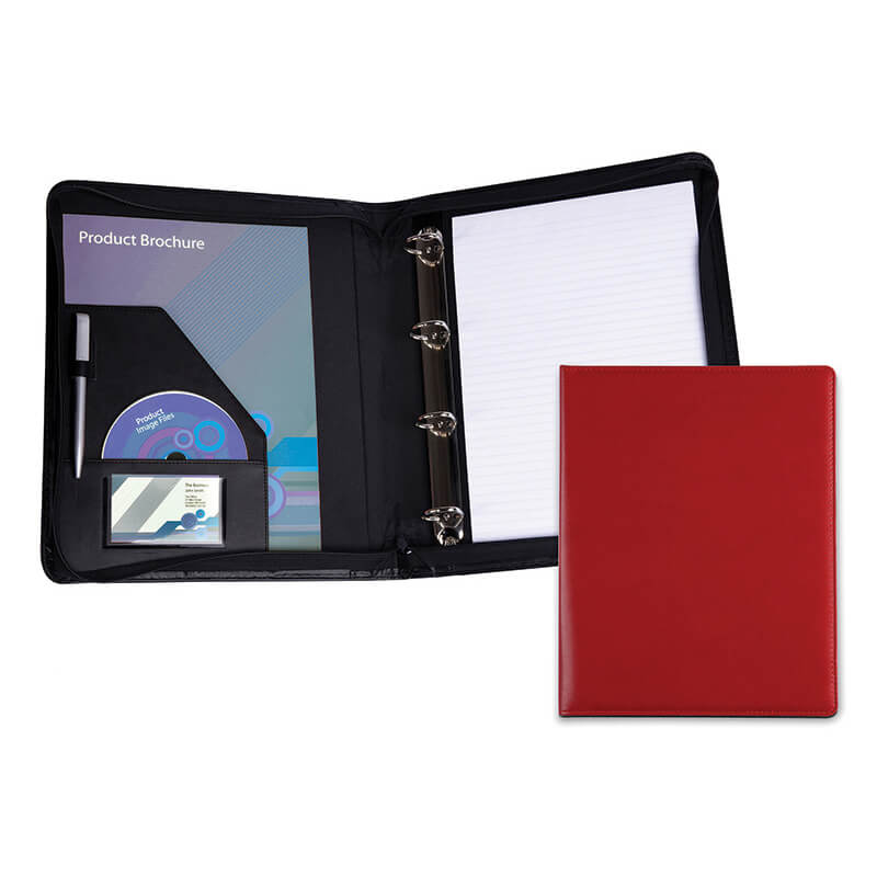 Belluno Zipped Ring Binder - Image 3