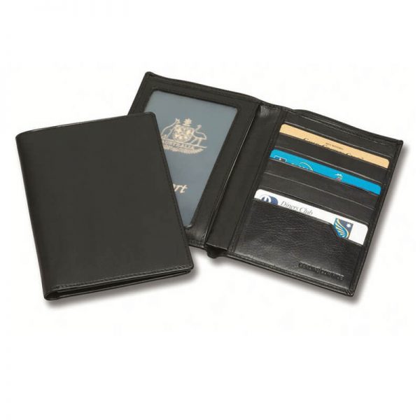 Sandringham Nappa Leather Rfid Passport Wallet