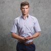 Kustom Kit Mens S/Sleeve Oxford Shirt