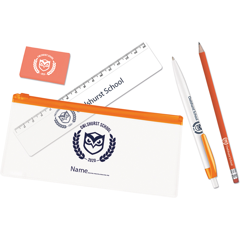 Pencil Case Transparent Kit - Image 3