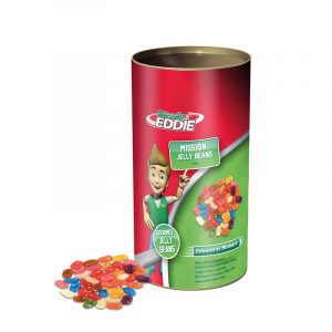 Gourmet Flavoured Jelly Beans in a personalised teeny tube 100g