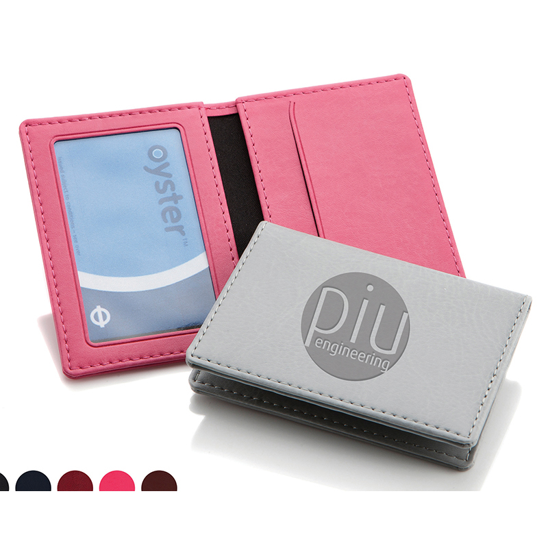 Belluno Leatherette Identity or Travel Card Case - Image 5