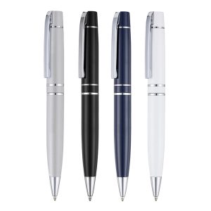 Duke Hinged Clip Ball Pen