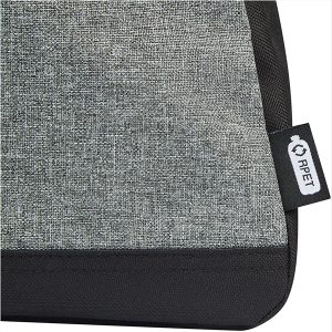 recycled duffel bag detail