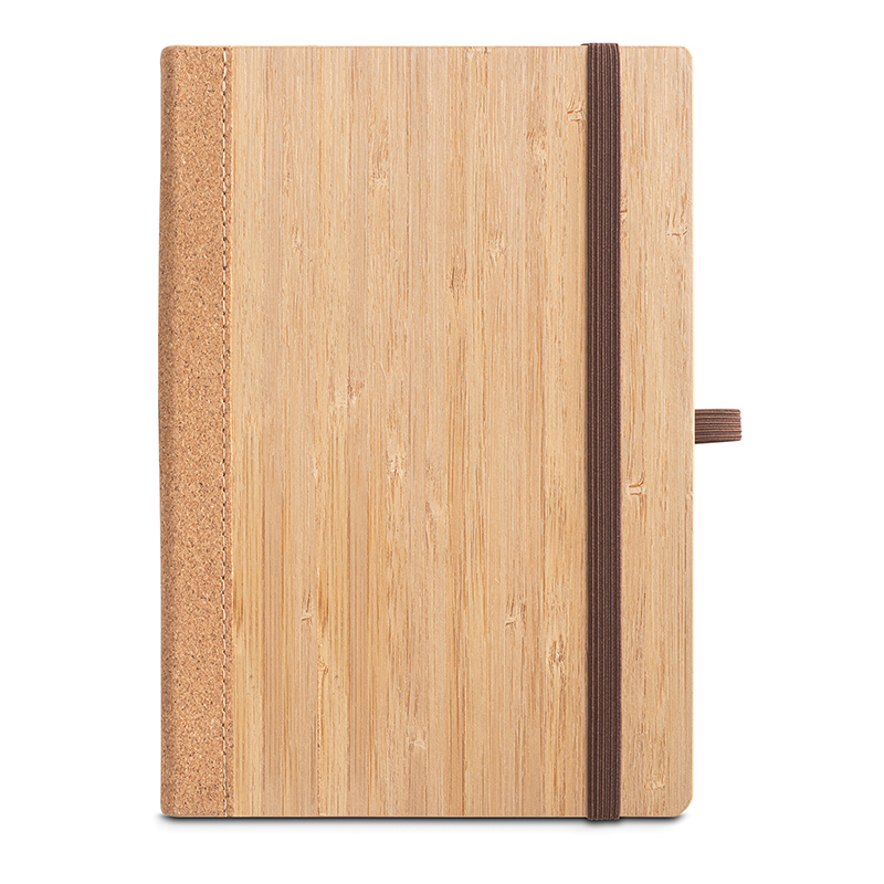 ORWELL. A5 notebook with hard cover in bamboo and cork sheets - Image 2