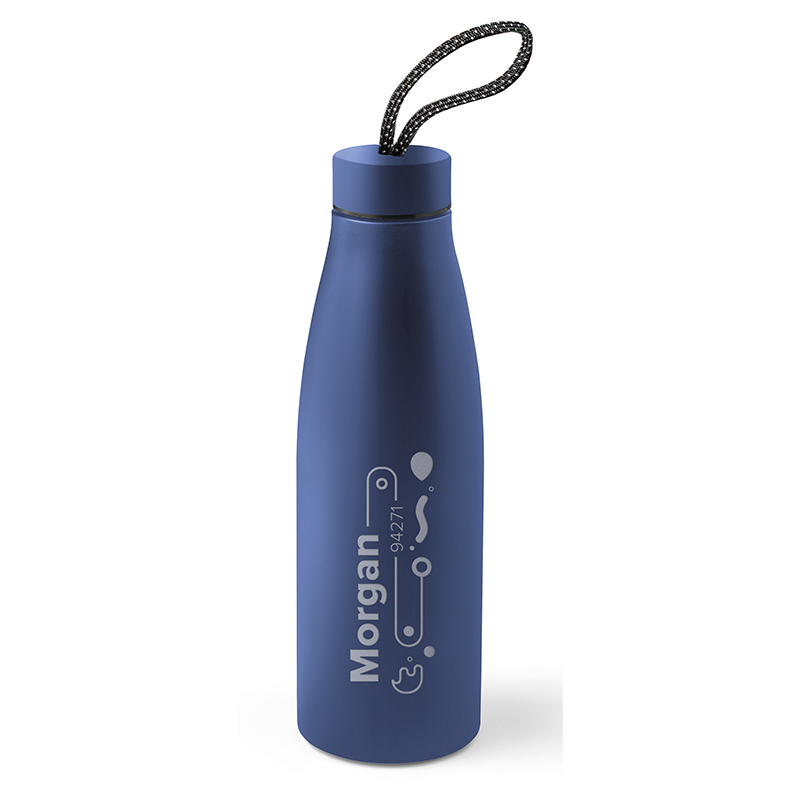 MORGAN. Bottle in 90% recycled stainless steel