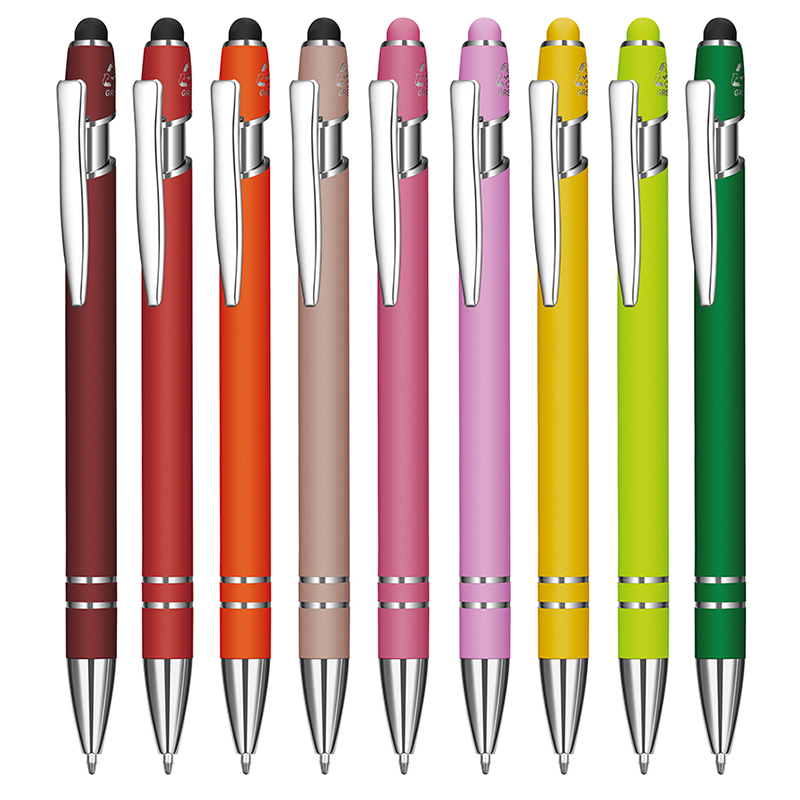 Recycled Astra-i Softfeel Ballpoint Pen