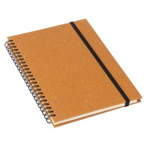Recycled leather notebook (approx. A5)