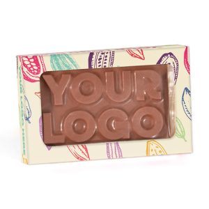 Eco Window Box - Milk Chocolate - 3D Branding