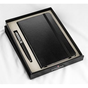 Sheaffer Medium Journal And Sentinel Ball Pen Gift Set