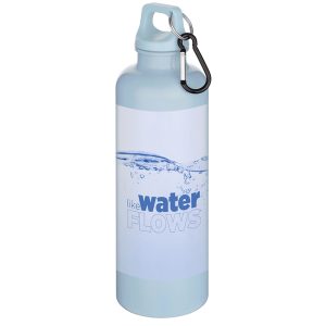 Oregon 750 Ml Solid Colour Rcs Recycled Plastic Water Bottle With Carabiner