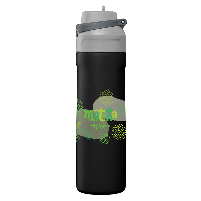 Lynk Stainless Steel Flip-Straw Bottle - 690 Ml - Image 4