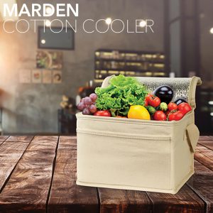 Marden 6 Can Cotton Cooler Bag
