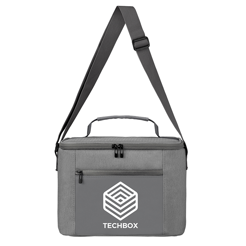 City Pack 600d Rpet Zippered Cooler Bag - 10 L - Image 2