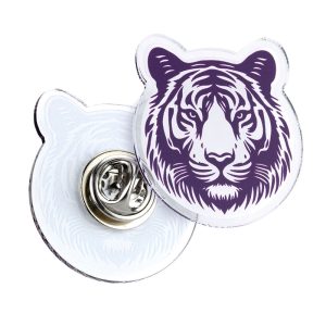 Acrylic Clutch Pin Badges