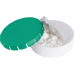 Malden - Round Plastic Pot With Metal Lid And Sugar Free Mints